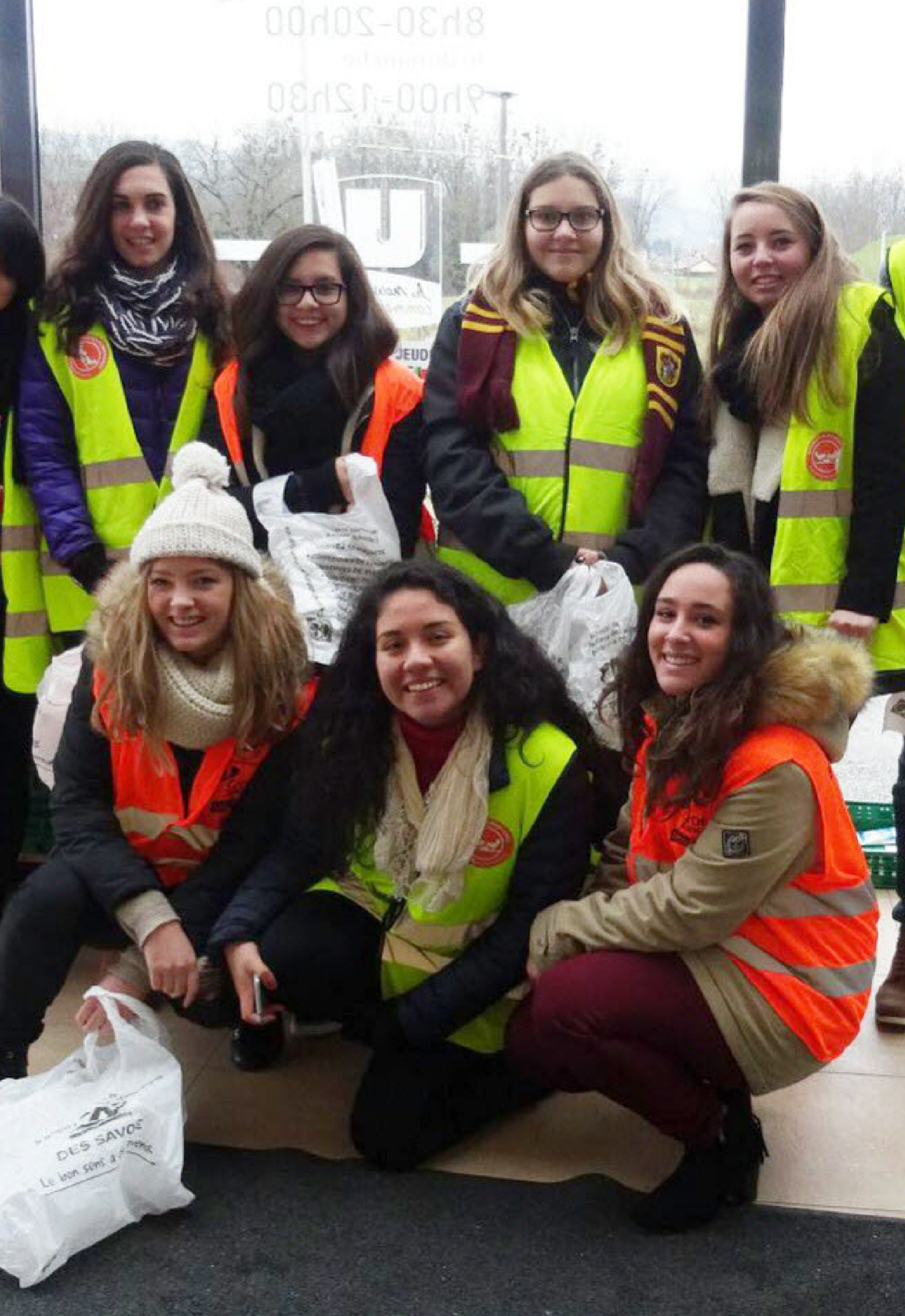 Collectes de dons par les étudiants de Kléa Académy à Clermont l'Hérault